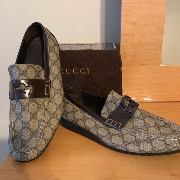 poshmark gucci loafers